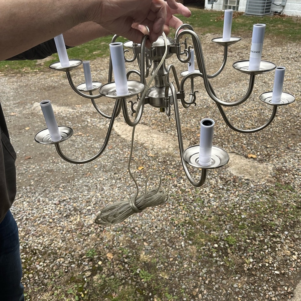 I got 2 progresss lighting chandeliers brand new in box